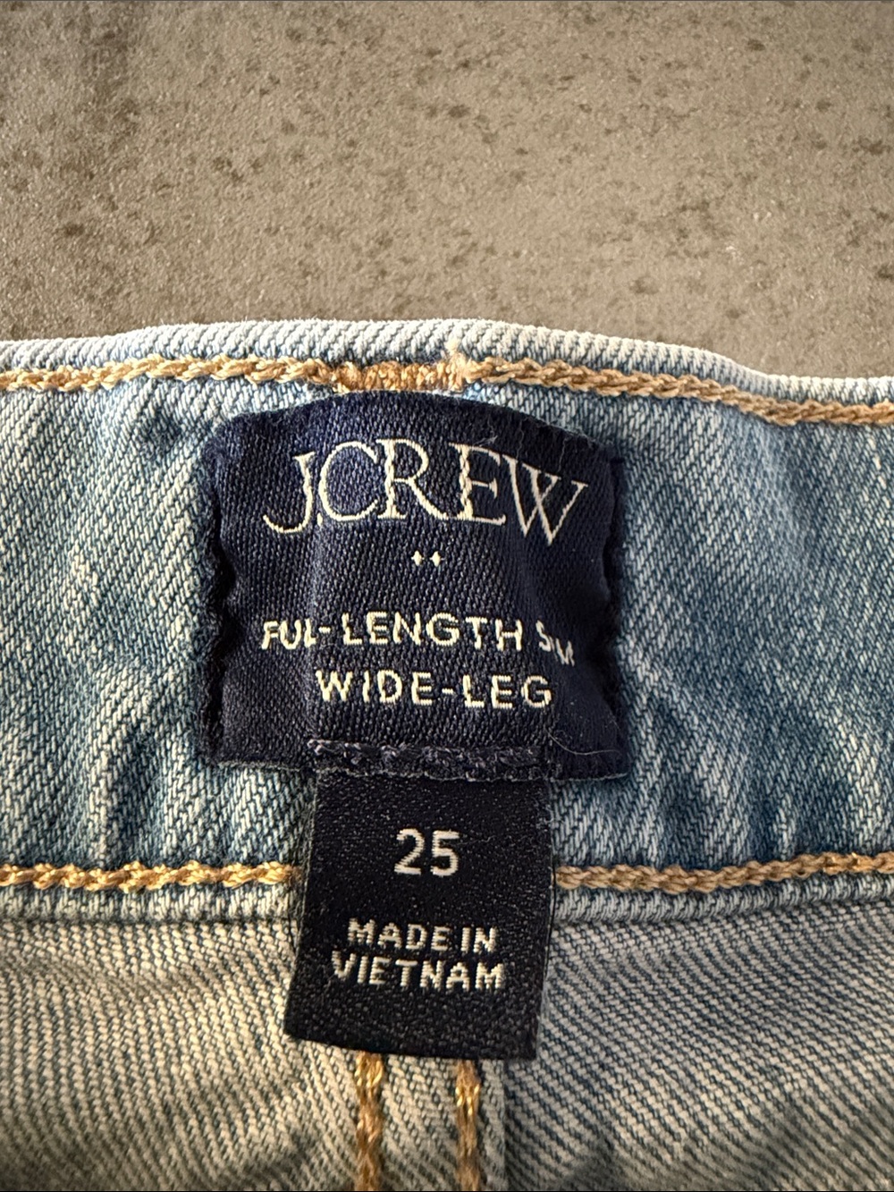 J. Crew Factory Slim wide-leg Sailor jean in all-day stretch - Picture 5 of 10